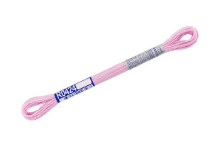 Нитки для вышивания " Gamma" мулине 100% вискоза 8 м R0424 розовый