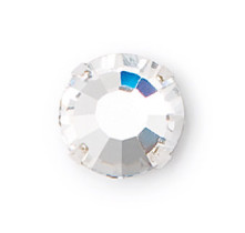 Страз в цапах PRECIOSA 9257/ 01 SS34 Crystal  silver 7. 2 мм стекло в пакете белый ( crystal) 12 шт в пакете