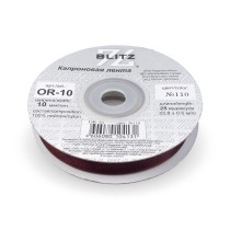 Лента капроновая OR-10 №110 т. коричневый